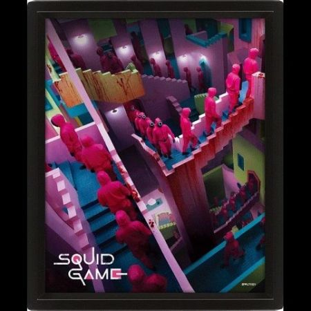 3D obraz Squid Games