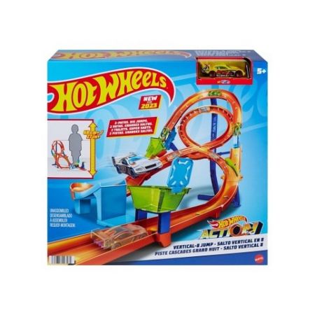 Hot Wheels vertikální osmičková dráha