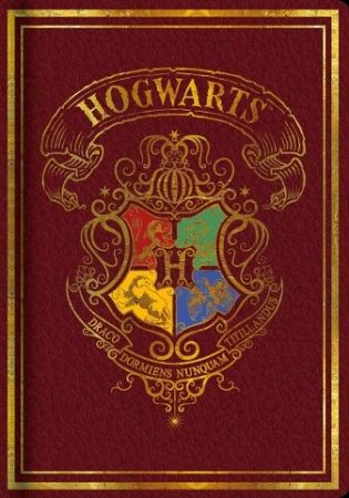 Blok A5 Harry Potter Colourful červený