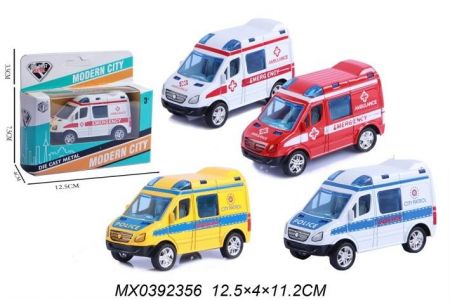 Auto policie/ambulance