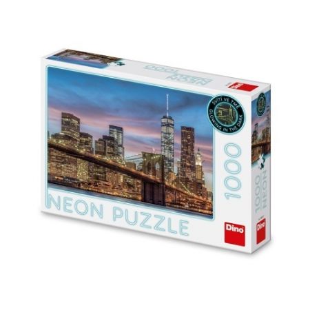 Puzzle neon 1000 dílků New York