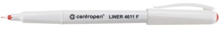 CENTROPEN Popisovač Liner 0,3mm červená 4611