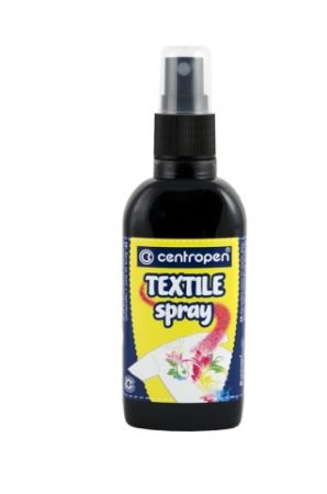 CENTROPEN Barva, sprej na textil 1139 sprej 110ml černá