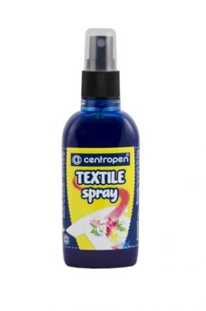 CENTROPEN Barva na textil 1139 sprej 110ml modrá