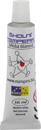 Barvy temperové Europen bílá 16ml