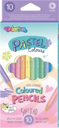 Pastelky Colorino kulaté 10ks Pastel