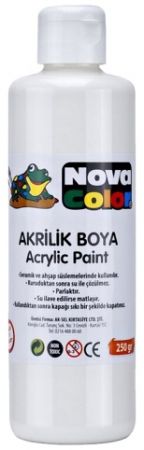 Barva akrylová NC-435 250g bílá