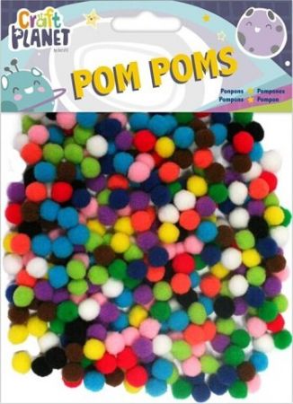 Pom poms CPT 6621105 9g průměr 7mm - mix barev