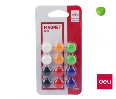 Magnet 15mm 12ks DELI E7823