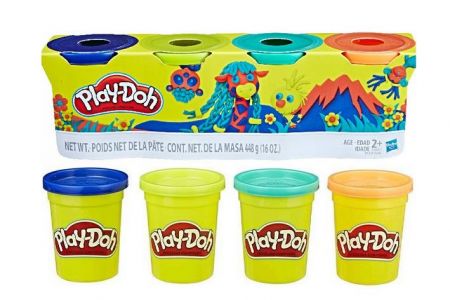 Play Doh 4 kelímky zvířátka