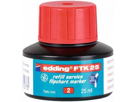 Inkoust EDDING FTK 25, červený