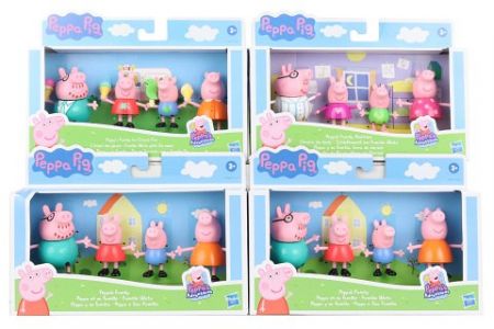 Prasátko Peppa Peppina Rodinka sada 4 figurek