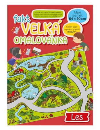 Fakt velká omalovánka - Les / BO907