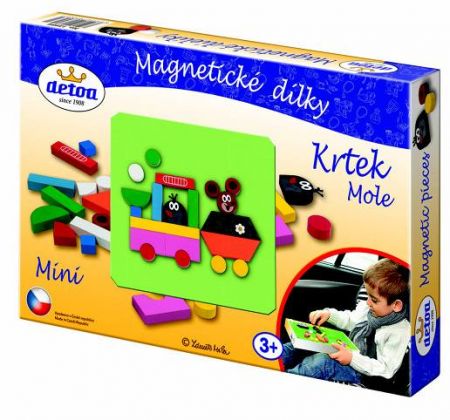 Dílky magnetické Krtek mini