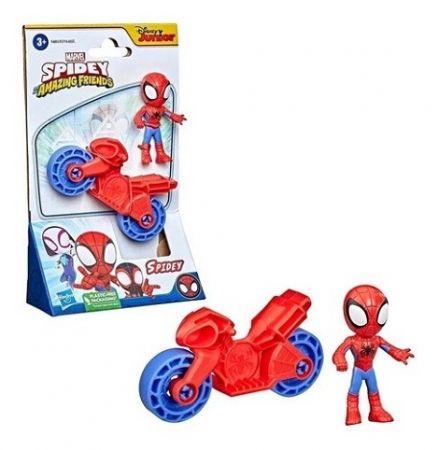 Figurka s vozidlem Spiderman Spidey And His Amazing Friends