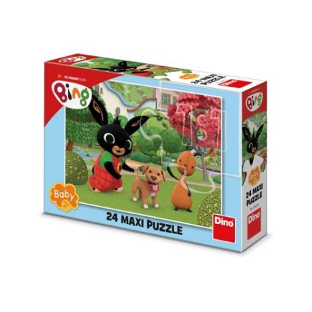 Puzzle 24 maxi Bing s pejskem