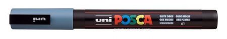 Akrylový popisovač &quot;Posca PC-3M&quot;, břidlicově šedá, 0,9-1,3 mm, UNI 2UPC3MPALASZURKE