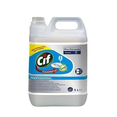 Prostředek na mytí nádobí &quot;Pro Formula&quot;, tvrdá voda, 5 l, CIF 101104667