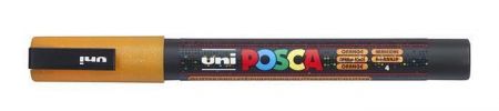 Akrylový popisovač &quot;Posca PC-3ML&quot;, lesklá oranžová, 0,9-1,3 mm, UNI 2UPC3MLN