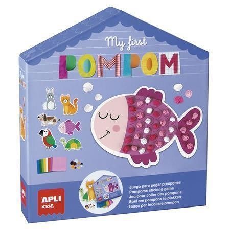 Kreativní sada &quot;My first PomPom&quot;, zvířátka, APLI Kids 18505