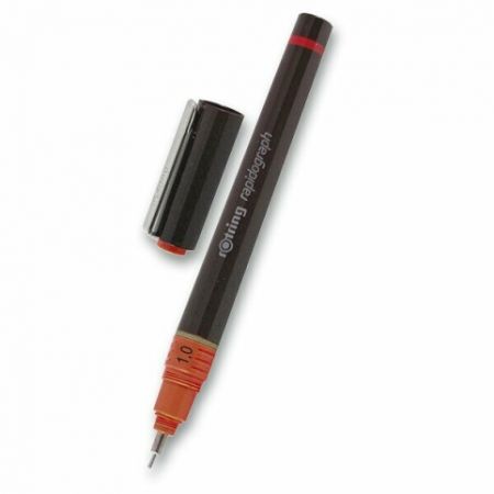 Technické pero Rotring Rapidograph výběr šíře hrotu 1,0 mm