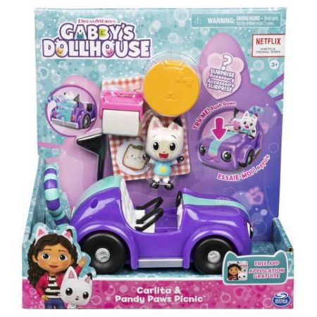 GABBY&#39;S DOLLHOUSE vozidlo s figurkou