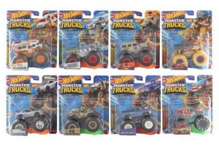 Hot Wheels Monster trucks kaskadérské kousky FYJ44