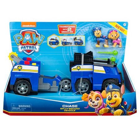 PAW PATROL DVĚ ZÁCHRANNÁ VOZIDLA V JEDNOM