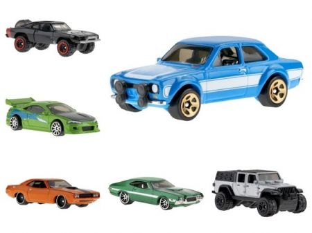 HOT WHEELS TEMATICKÝ ANGLIČÁK - RYCHLE A ZBĚSILE ASST