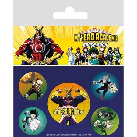 Set odznaků My Hero Academia