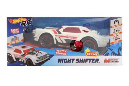 Hot Wheels Nights Shifter 2,4 GHz-auto na dálkové ovládání