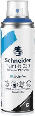 Akrylová barva ve spreji &quot;Paint-It 030&quot;, modrá, 200 ml, SCHNEIDER ML03050025