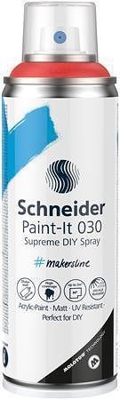 Akrylová barva ve spreji &quot;Paint-It 030&quot;, červená, 200 ml, SCHNEIDER ML03050124