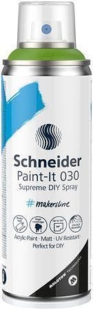 Akrylová barva ve spreji &quot;Paint-It 030&quot;, zelená, 200 ml, SCHNEIDER ML03050052