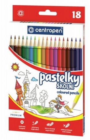 CENTROPEN Pastelky 18 kusů 9520/18