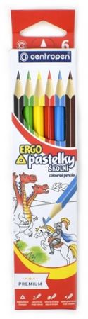 CENTROPEN Pastelky trojhranné 6 kusů 9521/6