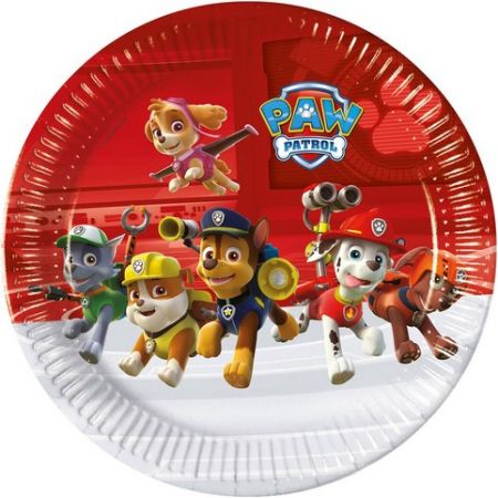 Talíř papírový 23cm 8ks Paw Patrol