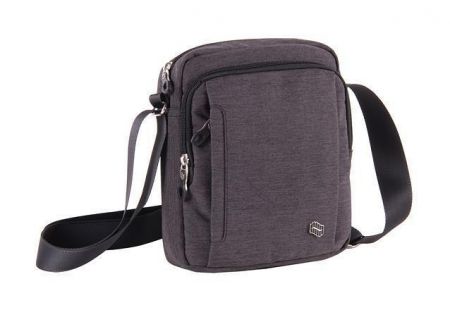 Crossbody kabelka &quot;Moon Cationic Grey&quot;, s přihrádkou na tablet, PULSE 121901