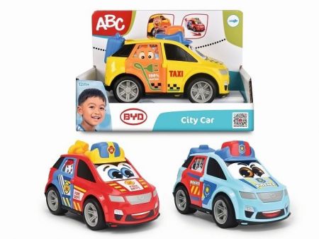 ABC BYD City Car 14,5cm, 3 druhy