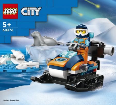 LEGO® City 60376 Arktický sněžný skútr