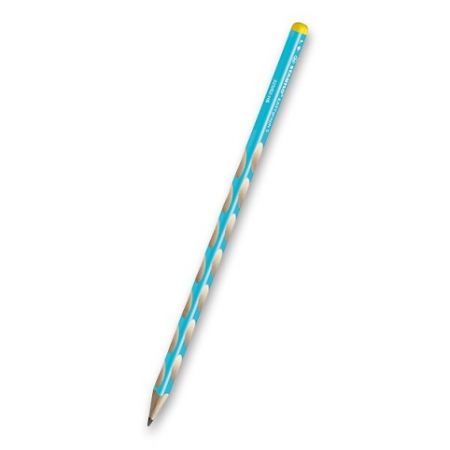 Grafitová tužka Stabilo Easygraph S HB, pro leváky, modrá