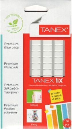 Lepící hmota Tanex 50g/80ks bílá