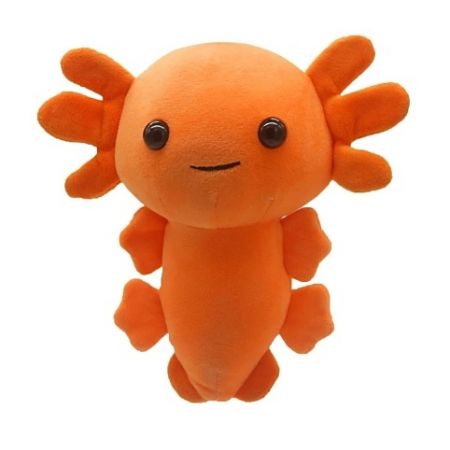 Axolotl oranžový - plyšový vodní dráček 21cm