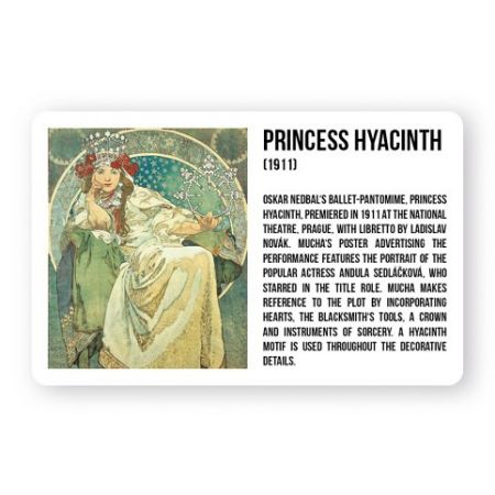 Magnet Alfons Mucha - Princezna