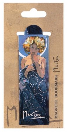 Magnetická záložka Alfons Mucha – Luna