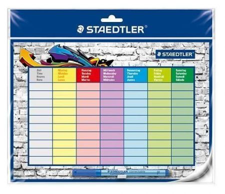 Plánovací rodinná tabule &quot;Lumocolor 641 SP2&quot;, stíratelná, STAEDTLER 641 SP2