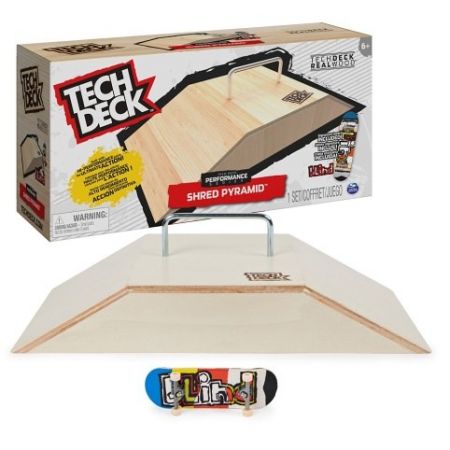 TECH DECK DŘEVĚNÁ RAMPA S FINGERBOARDEM