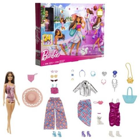 BARBIE MÓDNÍ ADVENTNÍ KALENDÁŘ 2023