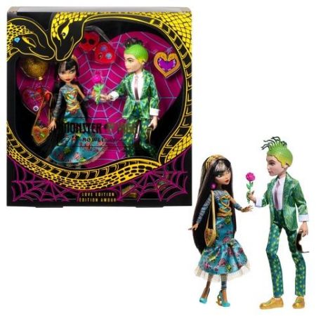 Monster High MONSTROMANTICKÝ ZAMILOVANÝ PÁR CLEO A DEUCE