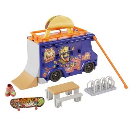 Hot Wheels SKATES FINGERBOARD TACO TRUCK